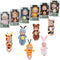 6 Pcs 4 Inch Mini Reborn Baby Dolls Toy Set Realistic Baby Doll with Cute Animal Clothes Gifts for Girls Boys Birthday Christmas...