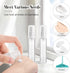 20Pcs 10ml/0.34oz Airless Pump Bottle Refillable Plastic Airless Vacuum Dispenser Portable Clear Cosmetic Sample Vial Container Jars for Lotion Em...