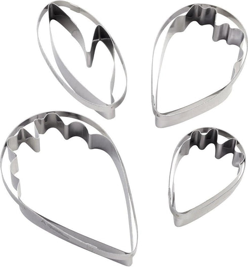 Wilton 4-Piece Peony Gum Paste Cut-Outs Set...