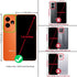 TJS Compatible for Boost Mobile Celero 5G + Plus 2024 (3rd Version) Case, with Tempered Glass Screen Protector, Metal Ring Kickstand Heavy Duty Ce...