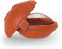 Football Ice Mold Dishwasher Safe Novelty Silicone 2 Inch Ice Sphere Maker for Sports Fans, Set of 1...