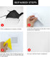 13 Pack Drywall Repair Kit, 2 Inch Drywall Repair Kit Dry Wall Patch Kits, Hole Repair Patch for Ceilings Dry Wall, Comes with Scraper and Sandpap...