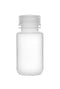 EISCO Reagent Bottle, 60ml - Wide Mouth with Screw Cap - Polypropylene - Translucent...