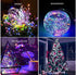 Curtain Lights, String Lights Bedroom, 300 LED 9.8x9.8Ft Twinkle String Light Decorations for Window Wedding Bedroom Wall Party Backdrop, Cute Hom...