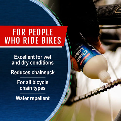 Squirt Chain Lube for Bikes (0.5 Oz, 6 Pack) – Long-Lasting Lube for All Bike Chains – All-Weather Dry Chain Lube – Bike Lubricant to Reduce Noise...