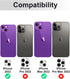 [3 Pack Compatible for iPhone 14 Plus ? iPhone 14 Camera Lens Protector 9H Tempered Glass, Anti-Scratch, Ultra HD, Case Friendly Camera Covers for...
