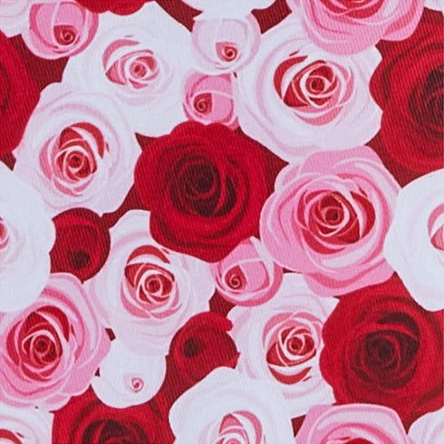 Jacob Alexander Men's Assorted Floral Roses Flowers Design Pre-Tied Zipper Neck Tie - White Pink Red...