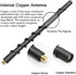VOFONO 13 Inch Antenna for Jeep Wrangler Gladiator 2007-2025, Short Antenna for JL JK Rubicon Sahara Unlimited Sport Willys 4xe Mojave High Altitu...
