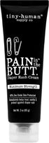 Pain in The Butt MAX Diaper Rash Cream, 3oz, 40% Zinc Oxide, 1-Pack, Natural Ingredients, Petrolatum Free, Soothing, Rapid Relief and Protection f...