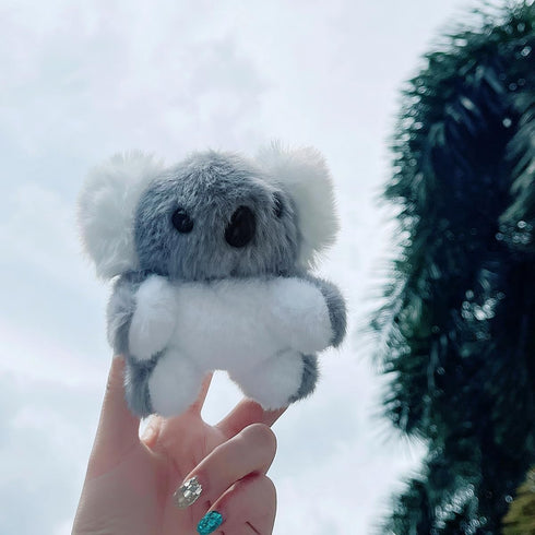 Yatchen Furry Case for AirPods Pro,Funny Cute 3D Cartoon Plush Kawaii Koala Fluffy Soft Warm Cover Case Carrying with Keychain Anti-Fall Protector...