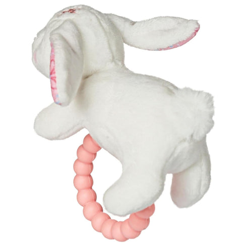 Mary Meyer Soft Baby Rattle with Soothing Teether Ring, 6-Inches, Bella Bunny...
