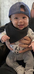Maiwa Black White Cotton Bandana Snap Drool Bibs for Baby Girls Boys for Drooling eating Teething for 12 Pack...