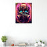 Paint by Numbers Kits Canvas DIY Oil Painting for Students,Adults Beginner with Brushes & Acrylic Pigment -Guitar Sugar Skull Day of The Dead Art ...