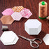 Hex Patchwork Templates,100Pcs Hexagonal Paper Piecing Template DIY Patchwork Modelboard Quilting Templates Sewing Craft DIY Stitching Tool (22mm ...