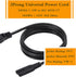 TV Power Cable Cord for Samsung 24" 32" 40" 43" 48" 49" 50" 55" 60" 65" 75" Inch LCD HD Smart 4K Curved TV UN55RU8000FXZA UN65RU7100FXZA UN43NU690...