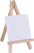 Mini Canvas Panels for Painting Craft Drawing, 24 Pack (3 by 3 Inch)...