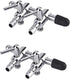 2PCS 2-Way Aquarium Metal Gang Manifold Air Line Control Valve Air Tap Air Splitter Stainless Steel Air Flow Splitter Pump Lever Valve...