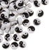 200pcs 7mm Yin Yang Tai Chi Acrylic Beads for Jewelry Making, Spacer Beads for DIY Bracelet Craft Making Supplies (7mm)...
