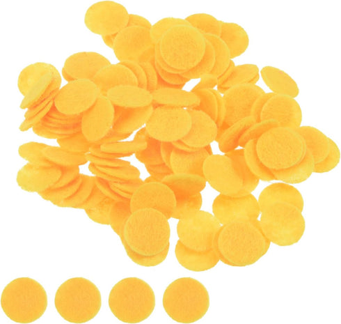 300pcs Round Felt Circles, 10mm 3/8" Pre Cut Felt Craft Pads Non-Woven Mini Felt Fabric Circles for DIY Sewing Handcraft Cut Projects Craft Finish...