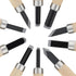 OriGlam 10pcs Professional Wood Carving Chisel Set, Carbon Steel Wood Carving Tools, Woodworking Chisels Wood Chisel Kits, Power Grip Carving Tool...