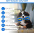 AUSCAT Dog Squeaky Toys for Aggressive Chewers, Almost Indestructible Squeaky Toys for Dogs, Teething Chew Toys for Large Medium Breed, Durable Ru...
