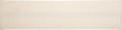 Market Place Gray Grain Sack Stripe Table Runner, 13" x 54", Farmhouse Style, Gray and Cream Tabletop Décor …...
