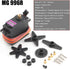 Premium Mechanical Arm Claw with Servo for Robot Hand, Black Metal Robot Gripper Kit, RC Fingers Paw DIY Robotic Part Manipulator Clamp for Arduin...