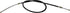 Dorman C93347 Rear Driver Side Parking Brake Cable Compatible with Select Ford Models...