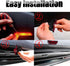 Car Led Door Logo Light Ground Courtesy Door Light Projector 4Pcs Compatible with C Class W204 C200 2008-2013 C230 C280 2008 C260 C300 2010-2014.....