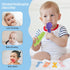 8 Pack Chew Baby Teething Toys for 0-12 Months, Freezable BPA Free Silicone Baby Molar Teether Chew Toys, Hammer Wrench Spanner Pliers Hand Saw Sh...