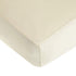 American Baby Company 100% Natural Cotton Fitted Crib Sheet 52" x 28" - Soft, Breathable, Hypoallergenic & Gentle Toddler Bed Sheet, Ecru, Neutral...