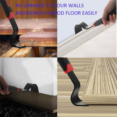 Trim Puller for Baseboard Removal Tool,Tile Removal Tool,Wood Trim Removal Tool,Flat Pry Bar,Baseboard Removal Tool for Removing Wood Floor,Tiles,...