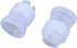 BronaGrand 10pcs Plastic Standard Couplers Pipe Tip Coupler Cake Decorating Couplers for Icing Nozzles,White...
