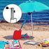 Umbrella Anchor Patio Umbrella Steel Frame Base Stands Anchor Outdoor Metal Ground Grass Umbrella Base Holder Stands for Flag, Umbrella and Fishin...