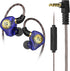 FEDAI Wired Earphones with Microphone X1 in Ear Monitors Headphones Earbud IEM Comfortable,Earfins,3.5mm Plug for Computer Mobile PC Game,Sport Ea...