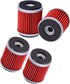 6-PACK Oil Filter Oil Filters Replacement Fit for Yamaha YZ250 XT250 YBR250 YFZ450 YFZ450R YFZ450W YFZ450X YFZ459R YZ250F YZ450F WR250F WR250R WR4...