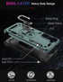 IKAZZ for Galaxy S22 Plus Case,Military Grade Shockproof Heavy Duty Protective Phone Cover Pass 16ft Drop Test with Magnetic Kickstand Car Mount H...
