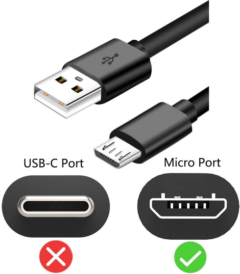 USB Charging Cable Charger Cord Compatible for TREBLAB FX100 HD77 HD7,BUGANI M83,AOMAIS GO,iFox iF012 Bluetooth Speakers Power Cord...