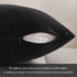MIULEE Velvet Pillow Cover Soft Luxury Decorative Throw Pillow Cover Single Rectangle Cushion Case for Couch Sofa Bedroom Car Decor,12x20 Inch Bla...