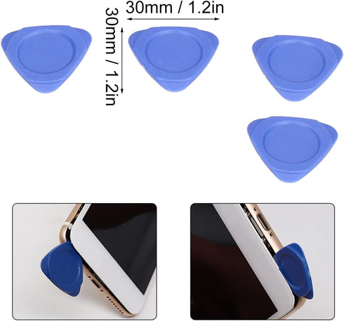 Disassembly Tools, Triangular Sheet No Damaging 19 Piece Plastic Spudger Surface for Mobile Phones Laptops Glasses...