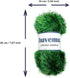 Eyelash Dazzle Fun Fur Yarn with Metallic Sparkle 100 Gram (3.53 Ounces) 120 Yards (110 Meters) (Pine Tree Green)......