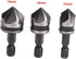 Rocaris 3 Piece 1/4" Hex 12/16/19mm Countersink Bore Set for Wood Metal Quick Change Bit...