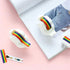 1-Pack Creative Cloud Tape Dispenser with Rainbow Masking Tape,Decorative Cartoon Plastic Tape Holder Cutting Tape for Home Office School Statione...