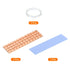 MECCANIXITY Copper Heatsink 70x20x2mm with Thermal Pad and Rubber Ring for M.2 SSD Memory, PC, Laptop Cooler 1 Set...