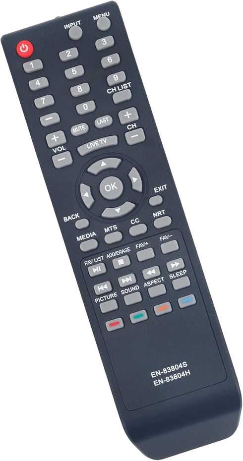 EN-83804H Replacement Remote Control for Hisense TV 32H3D 32H3D5 32H3E9 40H3F9 40H3D 43H3D 32H3308 32H3080E 39H3080E 40EU3000 40H3080E 40H3050E 40...