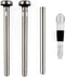 Beer Chiller Sticks Wine Chilling Rod for Bottles Set Stainless Steel Beverage Cooler...