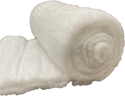 Filter Floss, Polishing Filter Pad for Fish Tank & Aquarium Filters - White - 1'x10' (10 sq. ft.)...