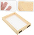 CORHAD Classic Wooden Frame Paper Making Kit - 2pcs DIY Craft Screen Printing Frame - Wooden Paper Making Mould and Deckle - Ideal for Handmade Pa...