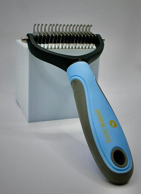 Imperial Gold Double Sided Pet Grooming Brush...