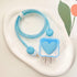 5 in 1 DIY 18W 20W Heart Shape Protector Data Cable USB Charger Line Earphone Wire Saver Organizer Compatible with iPhone 11 12 13 14 15 Pro Max (...
